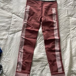 Pink thick leggings, perfect for leg day!